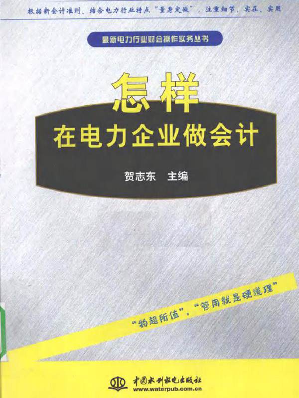 怎样在电力企业做会计