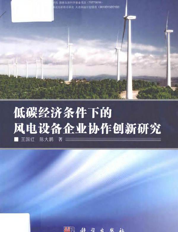 低碳经济条件下的风电设备企业协作创新研究