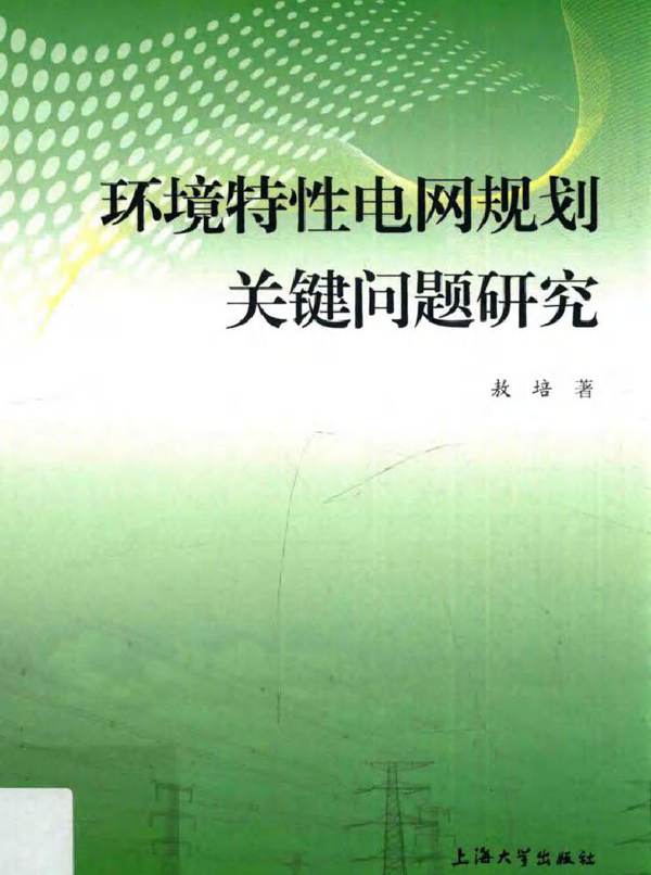 环境特性电网规划关键问题研究