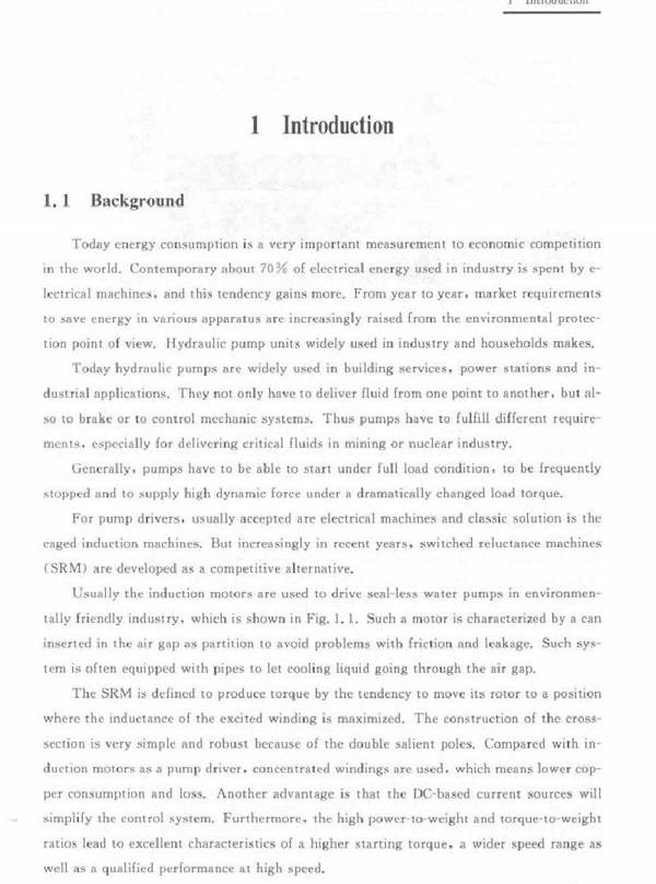 屏蔽式开关磁阻电机传热与电磁分析技术 英文版