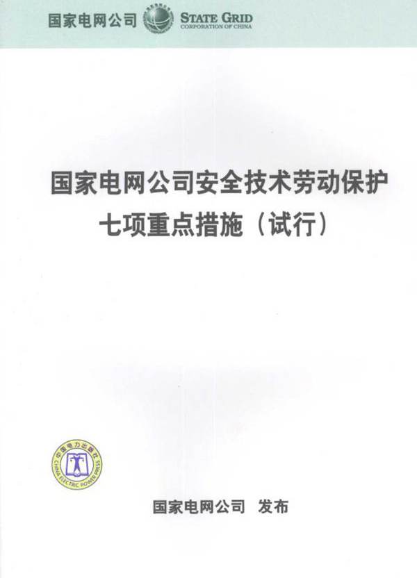 国家电网公司安全技术劳动保护七项重点措施（试行）