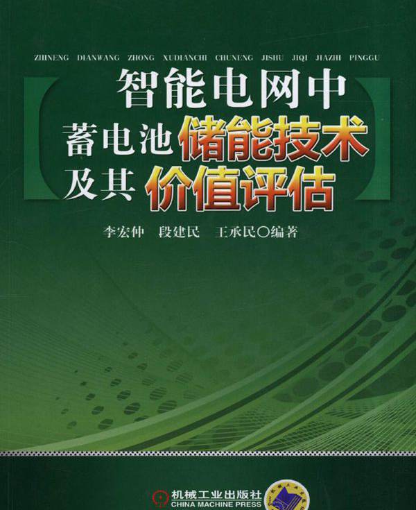 智能电网中蓄电池储能技术及其价值评估 