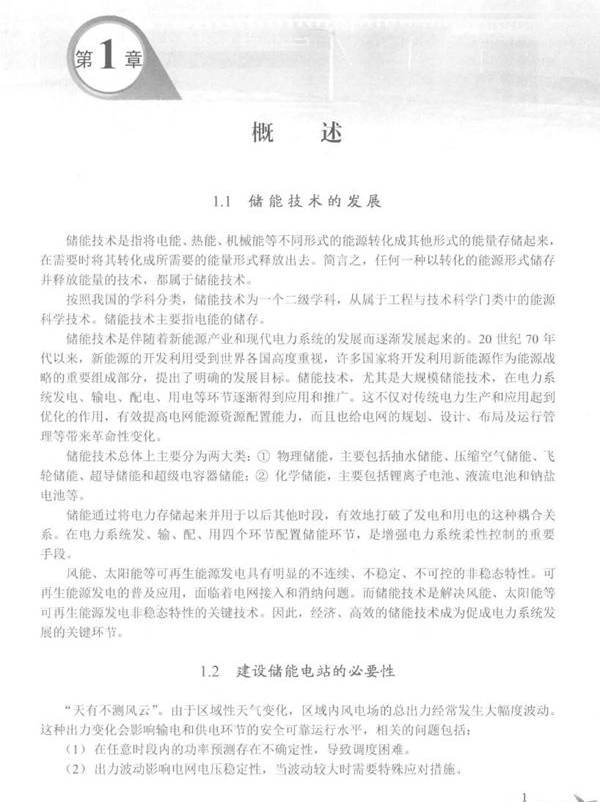大规模风电场储能电站建设与运行 王芝茗 (2017版)