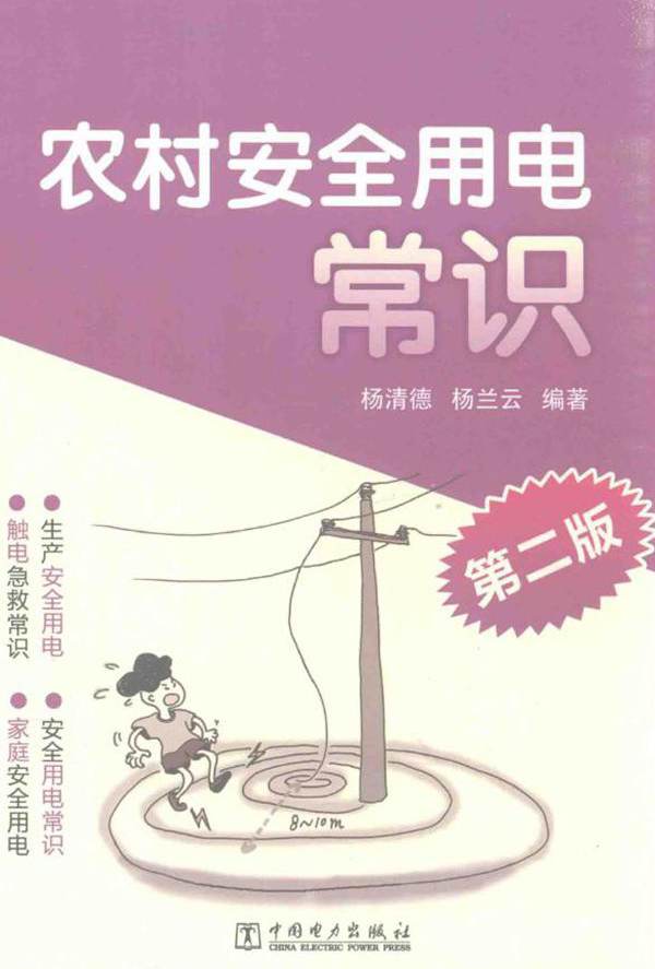 电气科普丛书 农村安全用电常识 第2版 杨清德，杨兰云 (2013版)