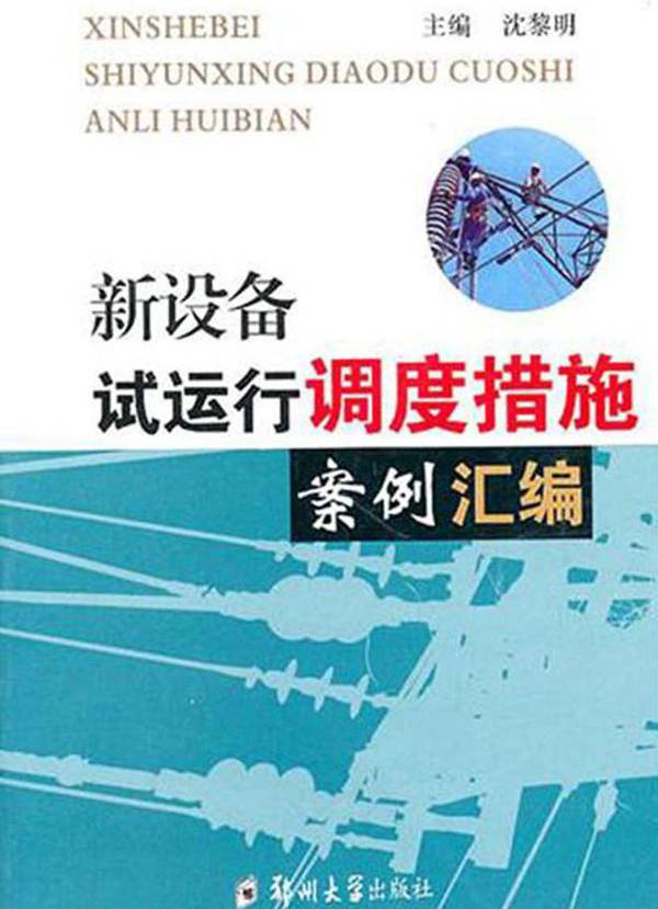 电力行业技术丛书 新设备试运行调度措施案例汇编 沈黎明 (2011版)