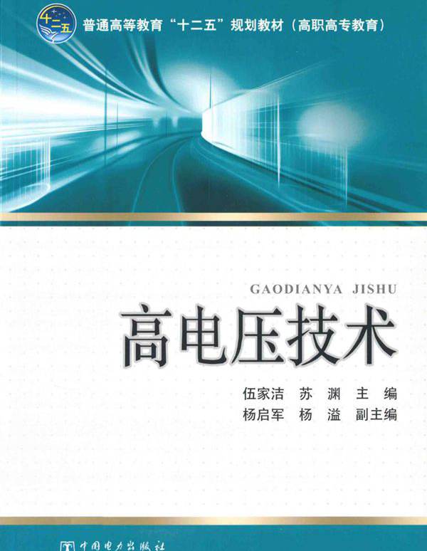 高电压技术 伍家洁，苏渊 (2012版)