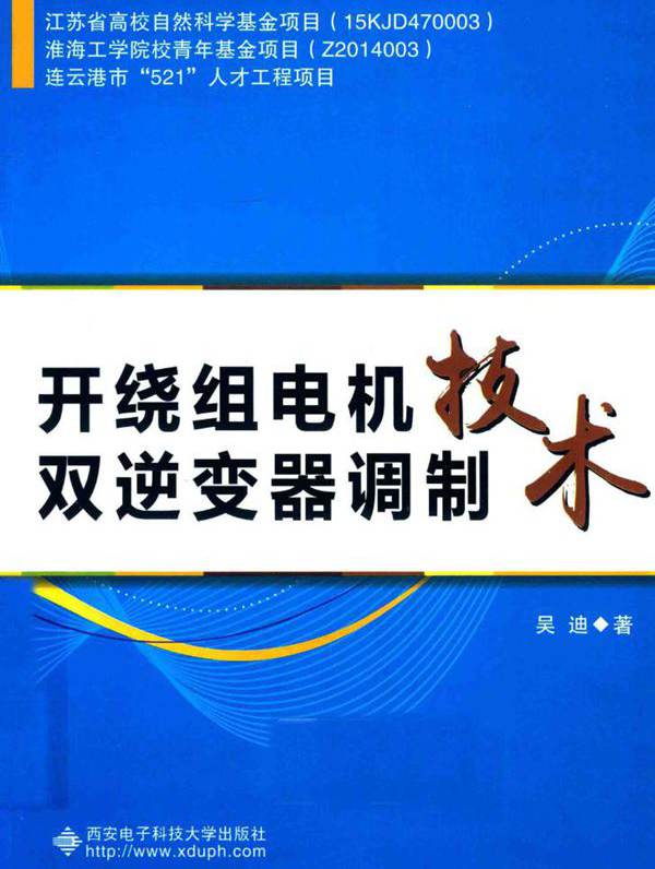 开绕组电机双逆变器调制技术 吴迪  (2016版)