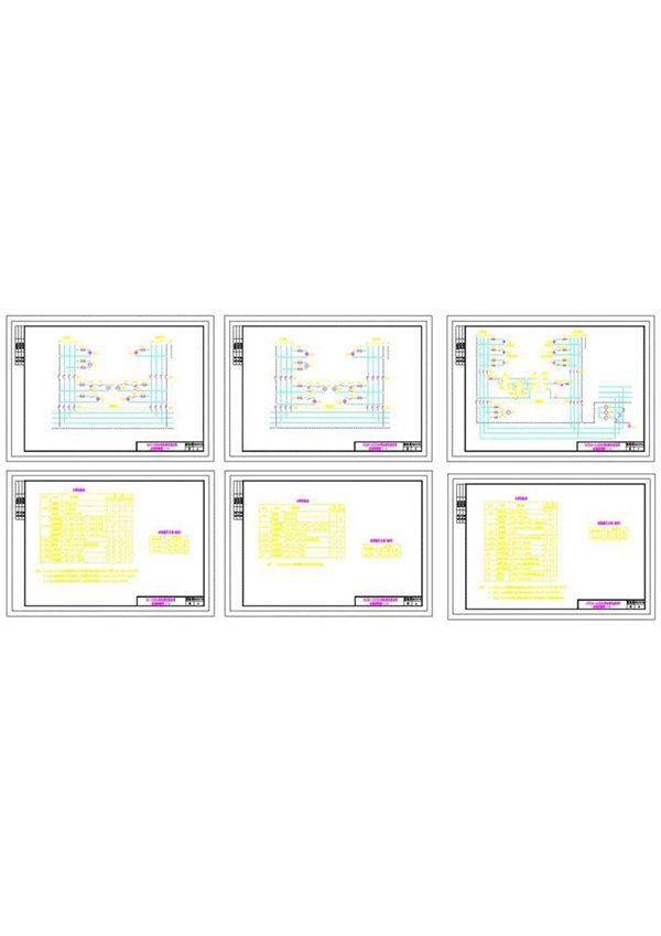中南标 98ZD701(图集) 中南标电气控制通用图 cad版 地方规范图集.dwg