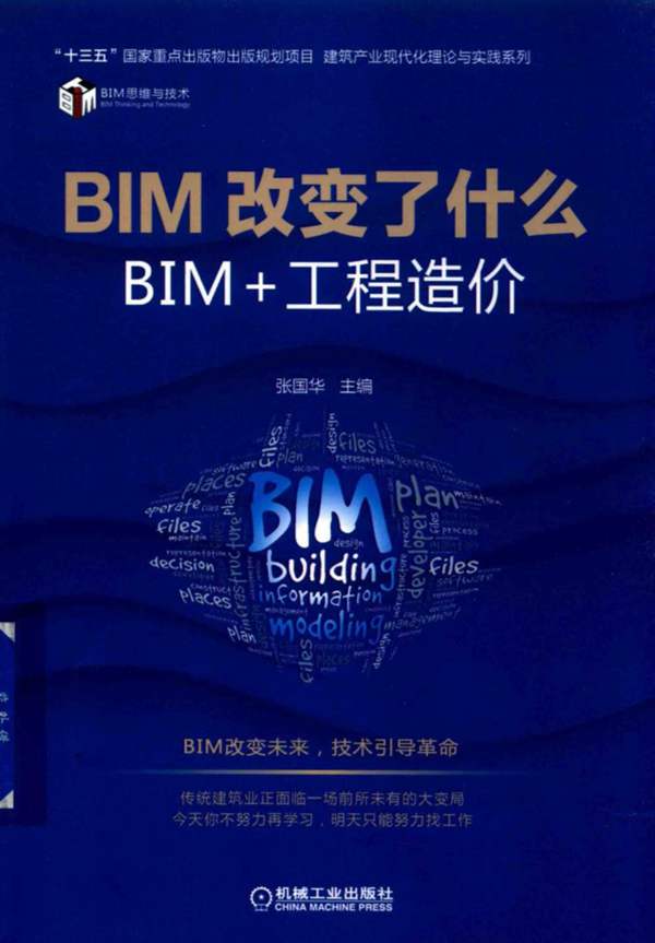 BIM改变了什么？BIM+工程造价 2019年版 张国华
