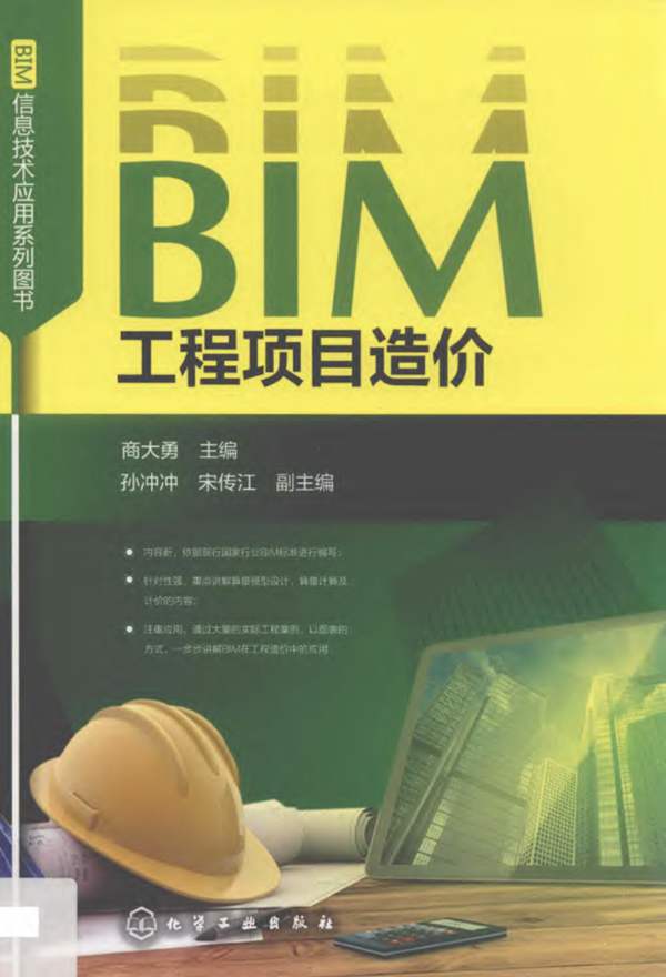 BIM信息技术应用系列图书 BIM工程项目造价 商大勇 2019年版