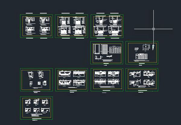 国家电网公司配电网工程典型设计10(图集)kV电缆直埋CAD图