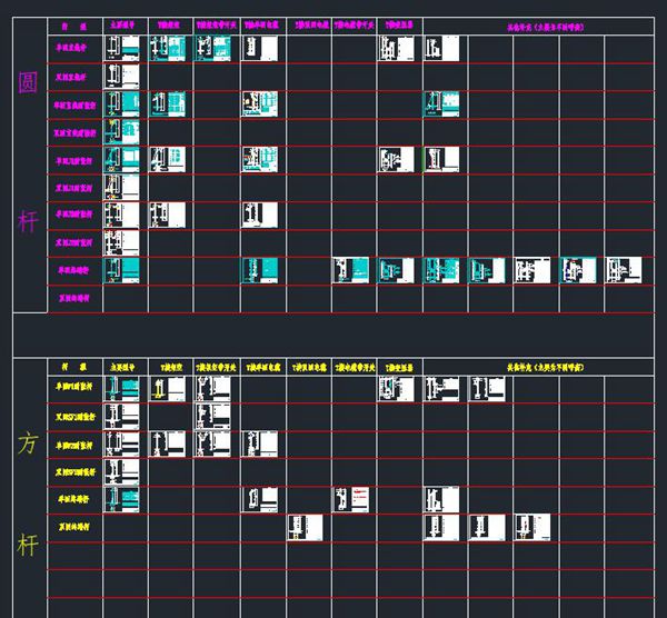 设计院 10(图集)kV杆型通用设计图集CAD版整套打包